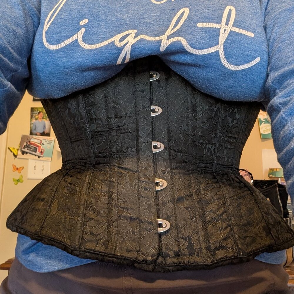 Brocade corset